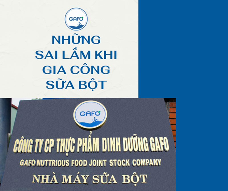 Nhận gia công sữa bột uy tín tại Cà Mau