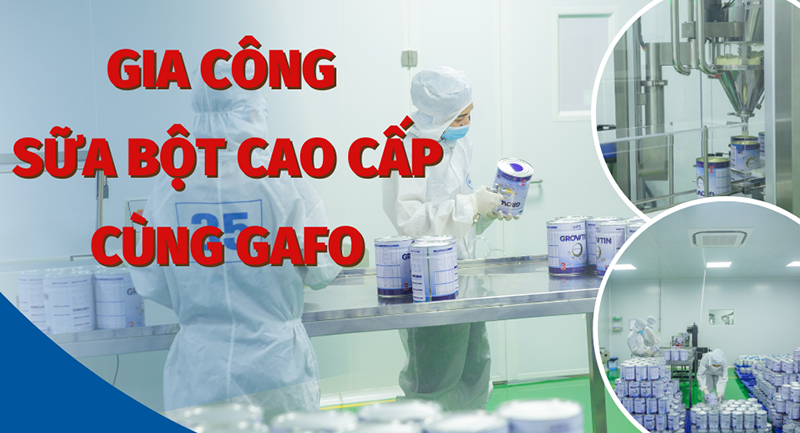  Nhận gia công sữa bột uy tín tại Hậu Giang