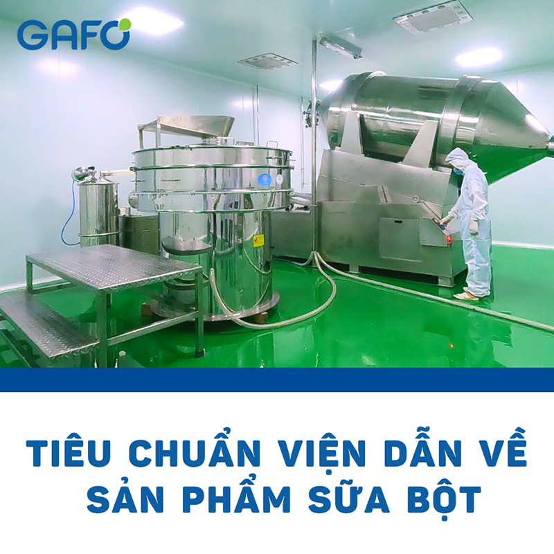 Xưởng sản xuất sữa bột tại Kiên Giang