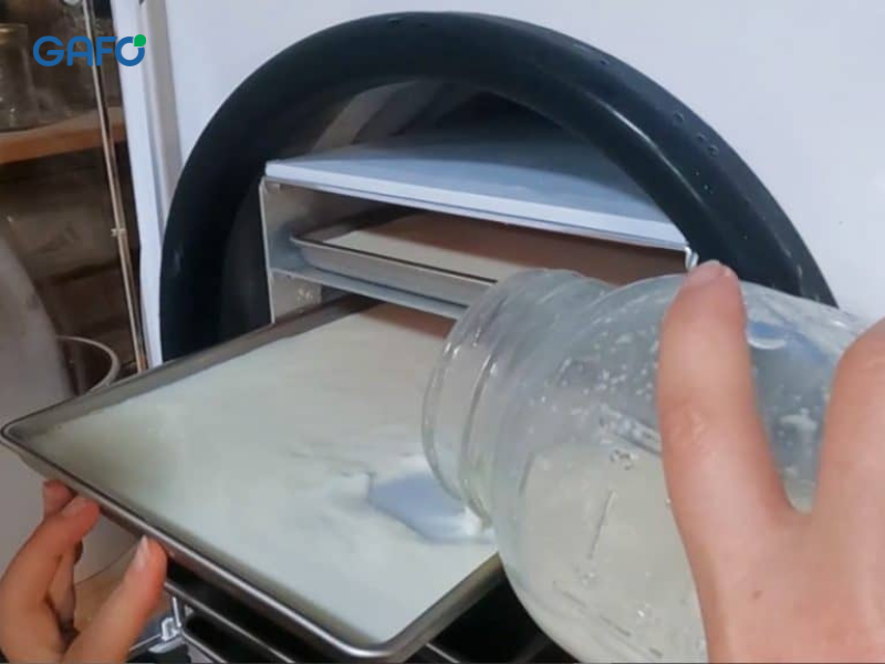 Phương pháp sấy lạnh sữa bột