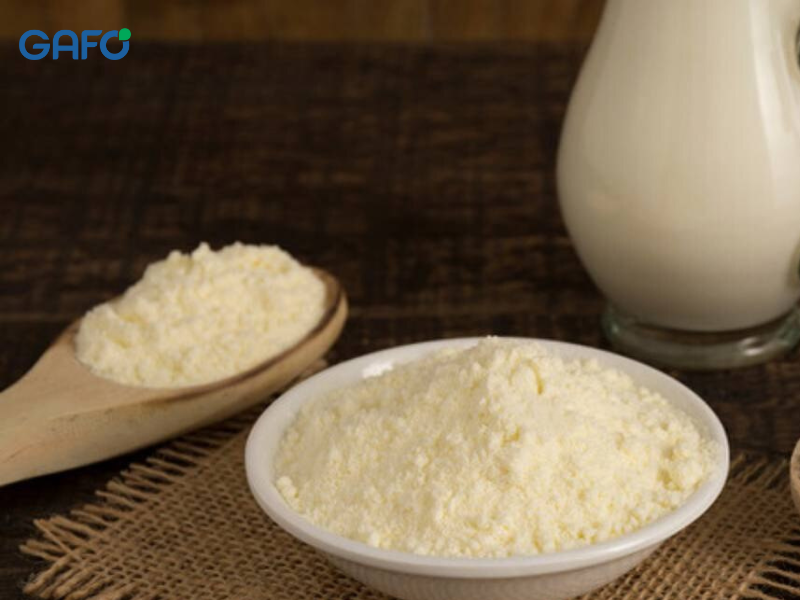 Quá trình trộn sữa bột diễn ra như thế nào?
