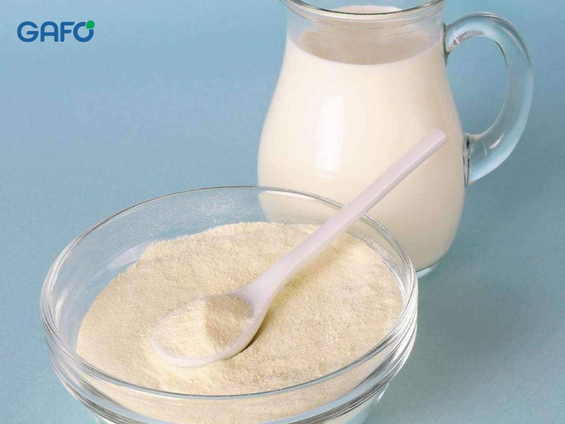 Sữa bột được trộn theo công thức gì?