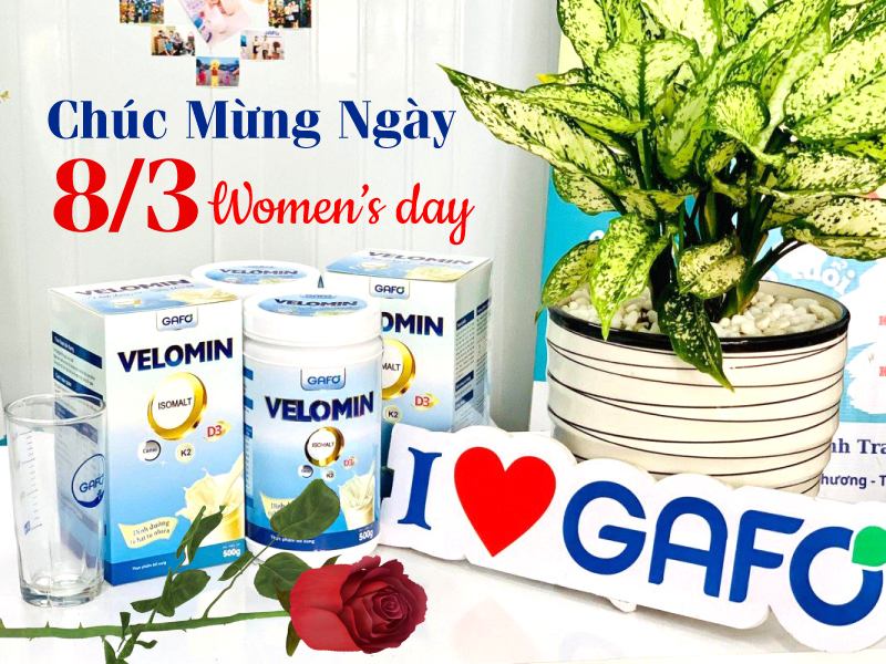 Velomin - Món quà dinh dưỡng cho các chị em dịp 8/3