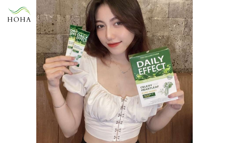 Nước uống Detox Cần Tây Diếp Cá Mật Ong DAILY EFFECT