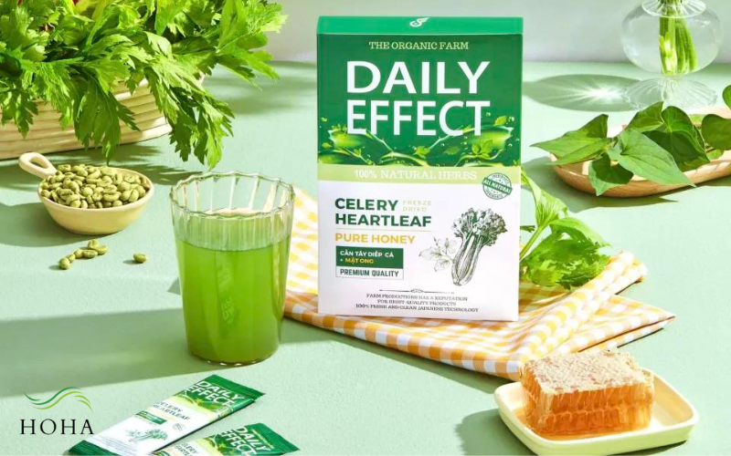 Nước uống Detox Cần Tây Diếp Cá Mật Ong DAILY EFFECT