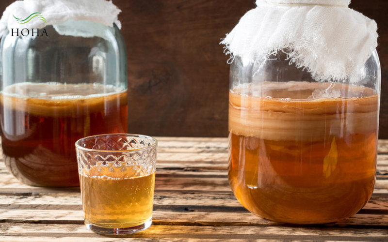 Thành phần dinh dưỡng của trà Kombucha