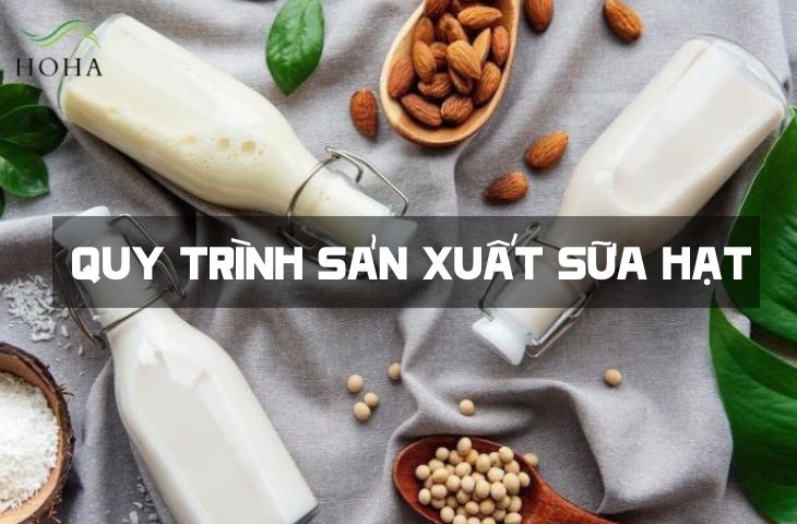 Khám phá quy trình sản xuất sữa hạt đạt chuẩn