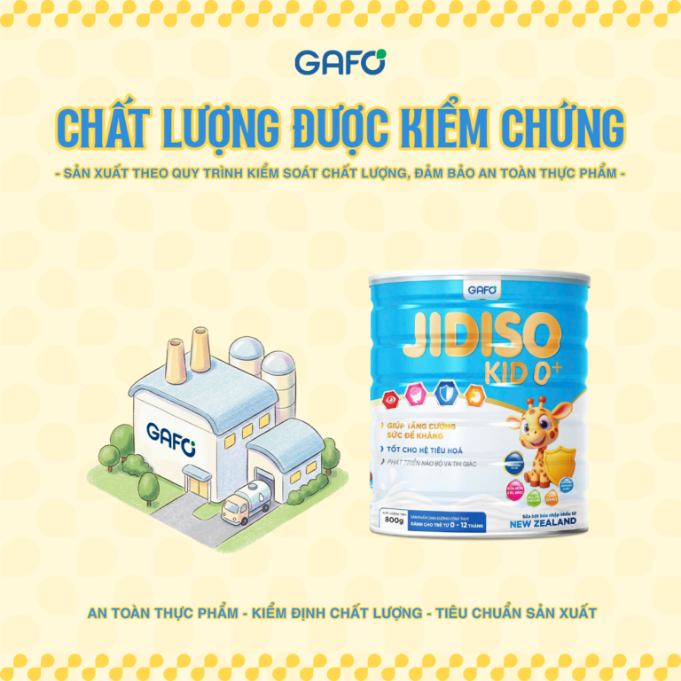 Thực Phẩm Bổ Sung JIDISO KID 0+ (Lon 400g)